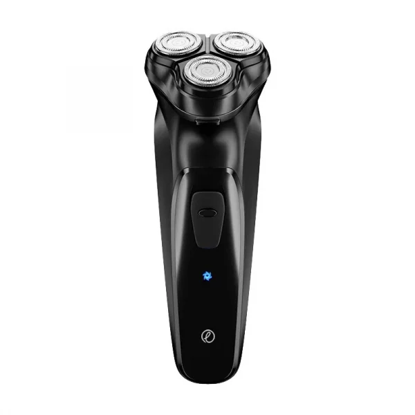 blackstone barbeador elétrico rotativo para homens 3d lâmina flutuante lavável tipo-c usb recarregável, máquina de barba de barbear - Image 7